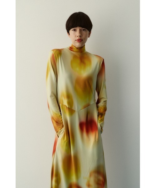 HeRIN.CYE(ヘリンドットサイ)の「Paprika pattern dress パプリカパターンドレス(ワンピース・レディース・ブルー系その他3/イエロー系その他・FREE)」の15枚目の写真