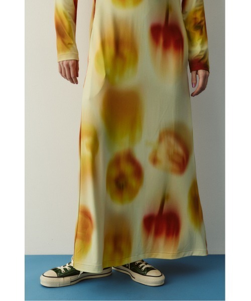 HeRIN.CYE(ヘリンドットサイ)の「Paprika pattern dress パプリカパターンドレス(ワンピース・レディース・ブルー系その他3/イエロー系その他・FREE)」の20枚目の写真