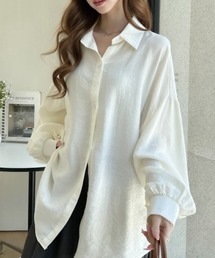 Ada.（エイダ）の「ワッシャー加工 ボリュームスリーブ 長袖 レギュラーシャツ（シャツ/ブラウス）」