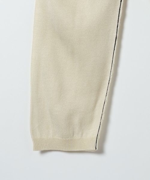 JEANASIS（ジーナシス）の「14Gシアーポロニット/668746（ポロシャツ・レディース・チャコールグレー/ブラウン系その他/アイボリー・FREE）」の7枚目の写真