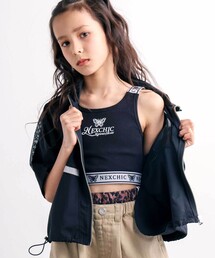 nexchic（ネクシック）の「パッド付きスパンフライスブラトップ(120~150cm)（その他トップス）」