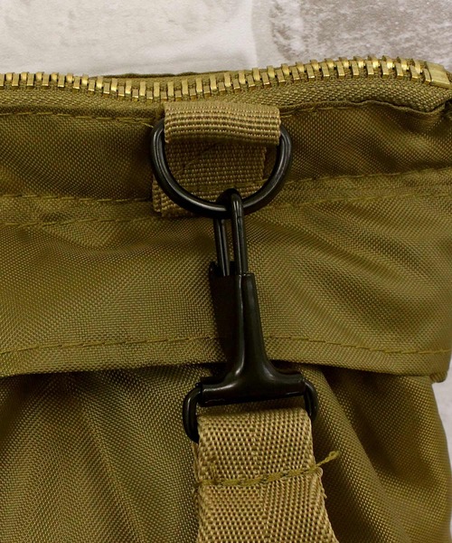 ROTHCO(ロスコ)の「フライヤーズヘルメットバッグ(ショルダーストラップ付き) 2430 2449(ショルダーバッグ・メンズ・オリーブドラブ/ブラウン・ONE SIZE)」の12枚目の写真