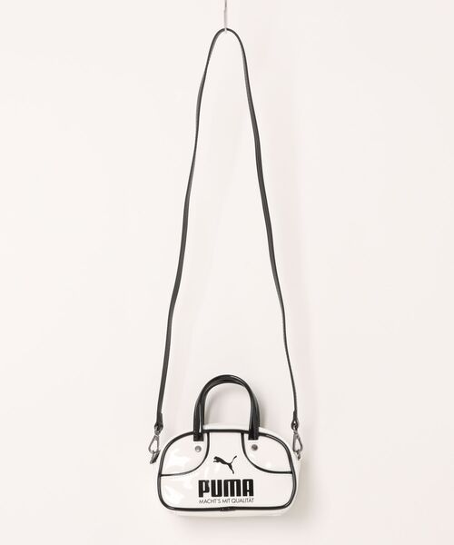 PUMA(プーマ)の「PUMA プーマ U 1976 MICRO GRIP BAG バッグ 091824 08WH/BK(ボディバッグ/ウエストポーチ・メンズ・ホワイト・FREE)」の1枚目の写真