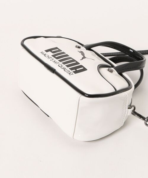 PUMA(プーマ)の「PUMA プーマ U 1976 MICRO GRIP BAG バッグ 091824 08WH/BK(ボディバッグ/ウエストポーチ・メンズ・ホワイト・FREE)」の4枚目の写真