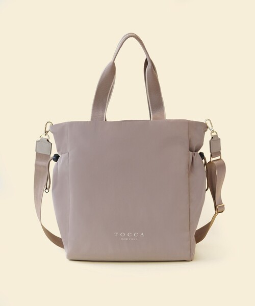 TOCCA（トッカ）の「ETTORE BAG トートバッグ（トートバッグ・レディース・ベージュ系/ブラック系/ライトグレー系・F）」の3枚目の写真