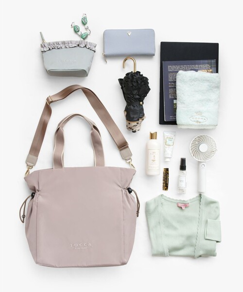TOCCA（トッカ）の「ETTORE BAG トートバッグ（トートバッグ・レディース・ベージュ系/ブラック系/ライトグレー系・F）」の11枚目の写真