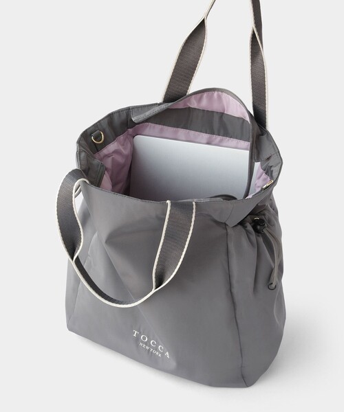TOCCA（トッカ）の「ETTORE BAG トートバッグ（トートバッグ・レディース・ベージュ系/ブラック系/ライトグレー系・F）」の16枚目の写真