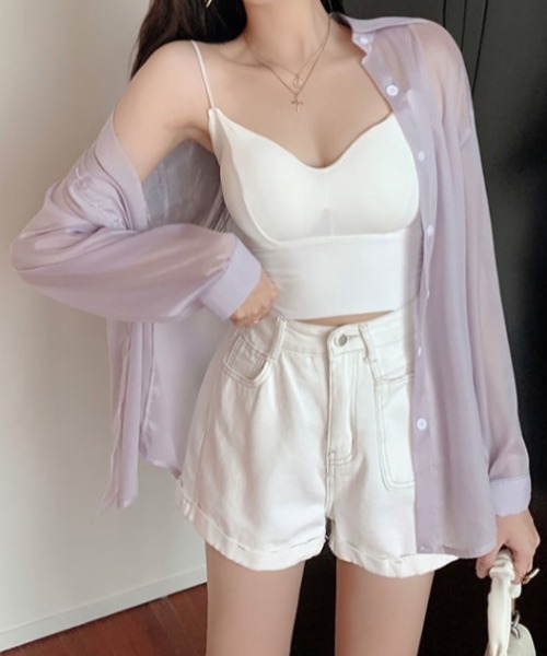 Lips（リップス）の「バックリボンで後ろ姿まで可愛い！軽やかシフォンの大人フェミニンブラウス（シャツ/ブラウス・レディース・ブラック/グレー/ホワイト・FREE）」の8枚目の写真