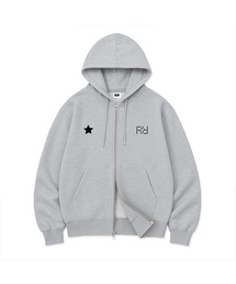 RANDOMOFF（ランダムオフ）の「STAR GRID POINT OVER FIT 2-WAY ZIP-UP (2color)（パーカー）」