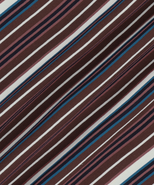 BROWNBREATH(ブラウンブレス)の「STRIPE CROP TAG TEE - BURGUNDY(Tシャツ/カットソー・レディース・その他・X-LARGE/LARGE/MEDIUM/SMALL)」の10枚目の写真