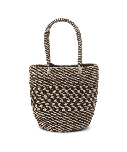 The Bagmati(ザバグマティ)の「【Bagmati (バグマティ)】アバカバスケット(かごバッグ・レディース・ブラック/ブラウン・FREE)」の14枚目の写真