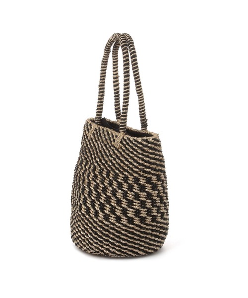 The Bagmati(ザバグマティ)の「【Bagmati (バグマティ)】アバカバスケット(かごバッグ・レディース・ブラック/ブラウン・FREE)」の15枚目の写真