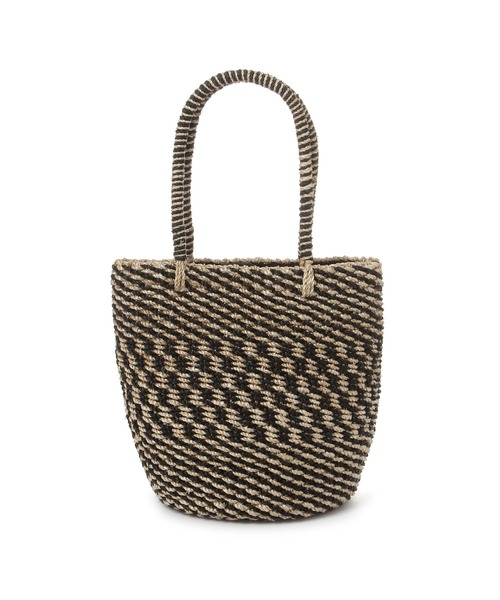 The Bagmati(ザバグマティ)の「【Bagmati (バグマティ)】アバカバスケット(かごバッグ・レディース・ブラック/ブラウン・FREE)」の16枚目の写真