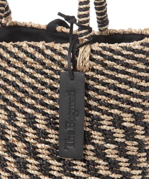The Bagmati(ザバグマティ)の「【Bagmati (バグマティ)】アバカバスケット(かごバッグ・レディース・ブラック/ブラウン・FREE)」の5枚目の写真