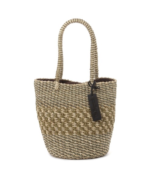The Bagmati（ザバグマティ）の「【Bagmati (バグマティ)】アバカバスケット（かごバッグ・レディース・ブラック/ブラウン・FREE）」の19枚目の写真