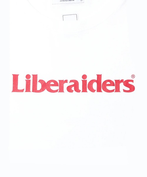 Liberaiders(リベレイダース)の「Liberaiders/リベレイダース OG LOGO TEE ロゴTシャツ 2026年春夏(Tシャツ/カットソー・メンズ・ホワイト/ブラック・M/L/XL)」の5枚目の写真
