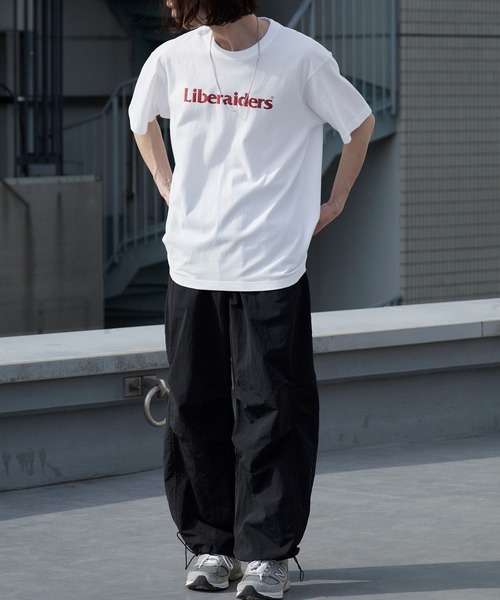 Liberaiders（リベレイダース）の「Liberaiders/リベレイダース OG LOGO TEE ロゴTシャツ 2026年 夏 夏服（Tシャツ/カットソー・メンズ・ホワイト/ブラック・M/L/XL）」の13枚目の写真