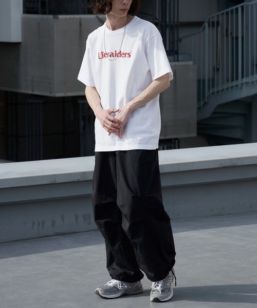 Liberaiders（リベレイダース）の「Liberaiders/リベレイダース OG LOGO TEE ロゴTシャツ 2026年 夏 夏服（Tシャツ/カットソー・メンズ・ホワイト/ブラック・M/L/XL）」の14枚目の写真