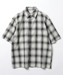 TOWNCRAFT / 60S OMBRE PLAID RAYON S/S SHIRT MADE IN JAPAN オンブレ