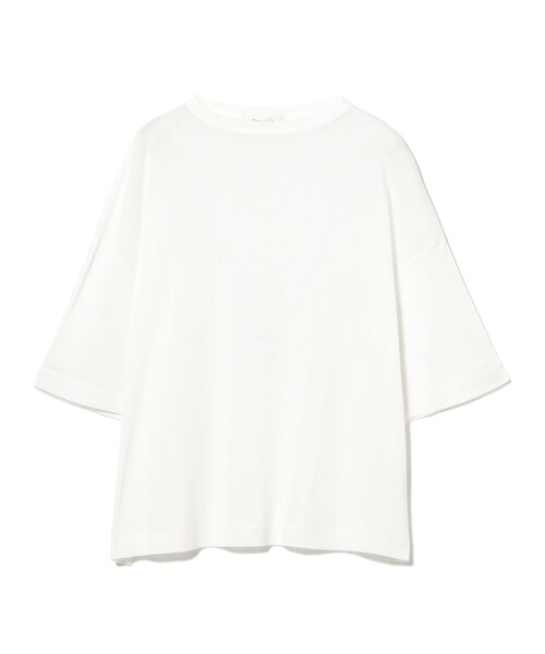 Demi-Luxe BEAMS(デミルクス ビームス)の「【7/24値下げ】コットン チュール オーバー Tシャツ(Tシャツ/カットソー・レディース・ブラック/ホワイト/オリーブ・ONE SIZE)」の16枚目の写真