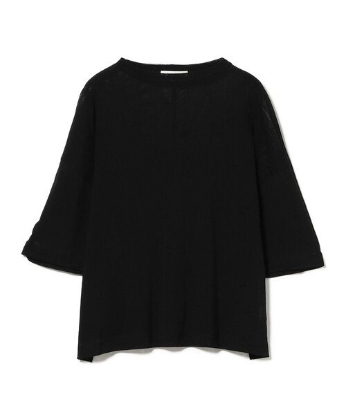 Demi-Luxe BEAMS(デミルクス ビームス)の「【7/24値下げ】コットン チュール オーバー Tシャツ(Tシャツ/カットソー・レディース・ブラック/ホワイト/オリーブ・ONE SIZE)」の19枚目の写真