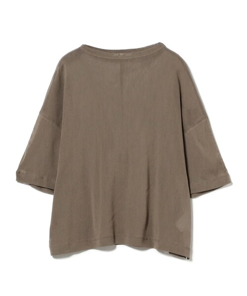 Demi-Luxe BEAMS(デミルクス ビームス)の「【7/24値下げ】コットン チュール オーバー Tシャツ(Tシャツ/カットソー・レディース・ブラック/ホワイト/オリーブ・ONE SIZE)」の22枚目の写真