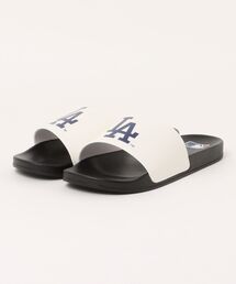 MLB（メジャーリーグベースボール）の「MLB（ドジャース）シャワーサンダル06_BK×WH・L（サンダル）」