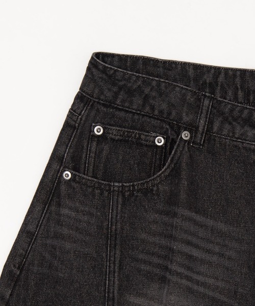 SHORT ROUND(ショートラウンド)の「SHORT ROUND/【26年春夏新作】スウィッチングカーブデニムパンツ(デニムパンツ・メンズ・ブラック系3/グレー・LARGE/MEDIUM)」の17枚目の写真