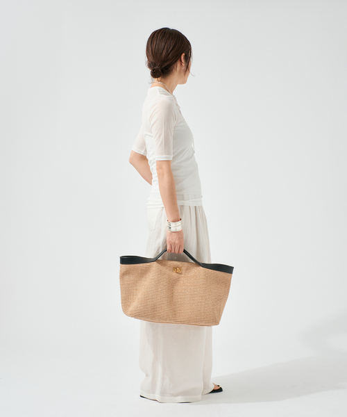 VERMEIL par iena(ヴェルメイユパーイエナ)の「シアーTシャツ(Tシャツ/カットソー・レディース・ブラック/ピンク/ホワイト・FREE)」の6枚目の写真