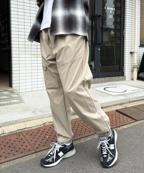 OUTDOOR PRODUCTS(アウトドアプロダクツ)の「【OUTDOOR】ストレッチ裏メッシュジョガーパンツ 083810(その他パンツ・メンズ・ブラック/カーキ/ベージュ・M/LL/L)」の3枚目の写真