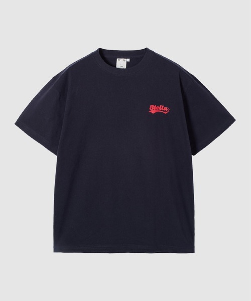 X-girl SPORTS(エックスガールスポーツ)の「NS SK WE FAN GOODS S/S TEE/ノジマステラ神奈川相模原(Tシャツ/カットソー・メンズ・ホワイト/ネイビー・LARGE/X-LARGE/MEDIUM/SMALL)」の2枚目の写真