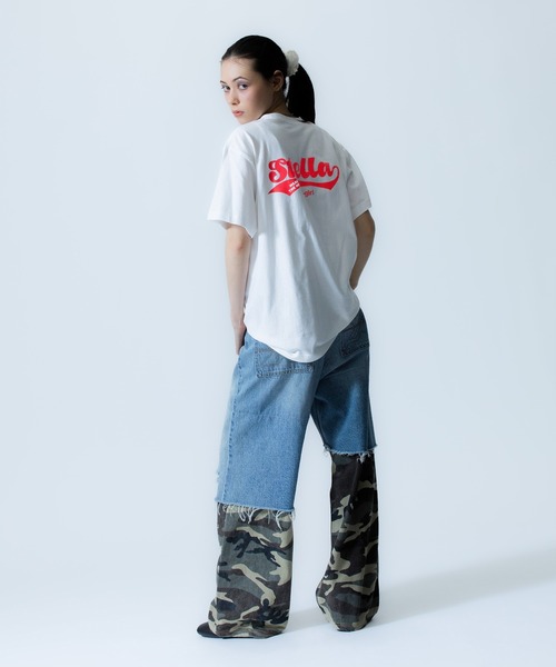 X-girl SPORTS(エックスガールスポーツ)の「NS SK WE FAN GOODS S/S TEE/ノジマステラ神奈川相模原(Tシャツ/カットソー・メンズ・ホワイト/ネイビー・LARGE/X-LARGE/MEDIUM/SMALL)」の9枚目の写真