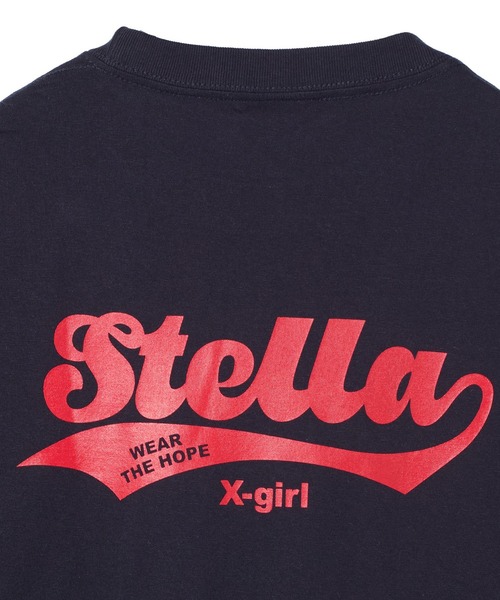 X-girl SPORTS(エックスガールスポーツ)の「NS SK WE FAN GOODS S/S TEE/ノジマステラ神奈川相模原(Tシャツ/カットソー・メンズ・ホワイト/ネイビー・LARGE/X-LARGE/MEDIUM/SMALL)」の18枚目の写真