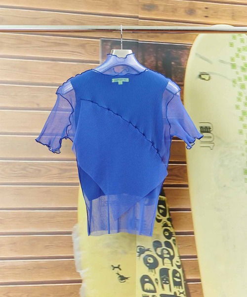 kotohayokozawa コトハヨコザワ somebody カットソー kotohayokozawa/コトハヨコザワ】GHOST TODO TOP SHORTSLEEVE HIGHNECK