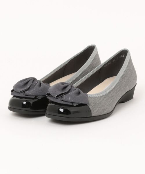Bridget Birkin(ブリジットバーキン)の「【Bridget Birkin Walk】ラメリボンウォーキングパンプス (55222B)(パンプス・レディース・ブラック系その他/ベージュ系その他/グレー系その他・23/23.5/24/24.5)」の1枚目の写真