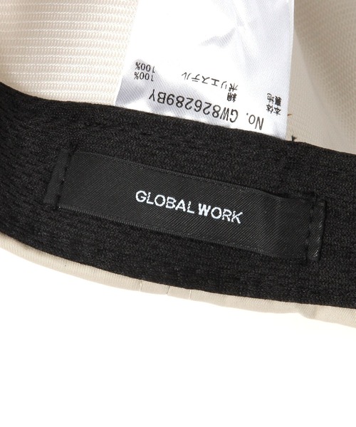 GLOBAL WORK(グローバルワーク)の「遮熱ツバ長洗えるキャップ/670490(キャップ・レディース・オフホワイト/グレー・FREE)」の15枚目の写真