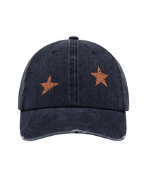 THEVINYLHOUSE（ザバイニルハウス）の「STAR BALL CAP NAVY（キャップ）」