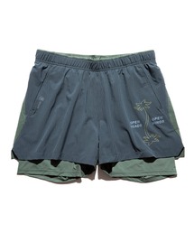 Lafayette（ラファイエット）の「ロアーク【ROARK RUN AMOK】-ショーツ【RUN AMOK BOMMER 3.5 SHORTS Greyish Blue RS321-OIO】（その他パンツ）」
