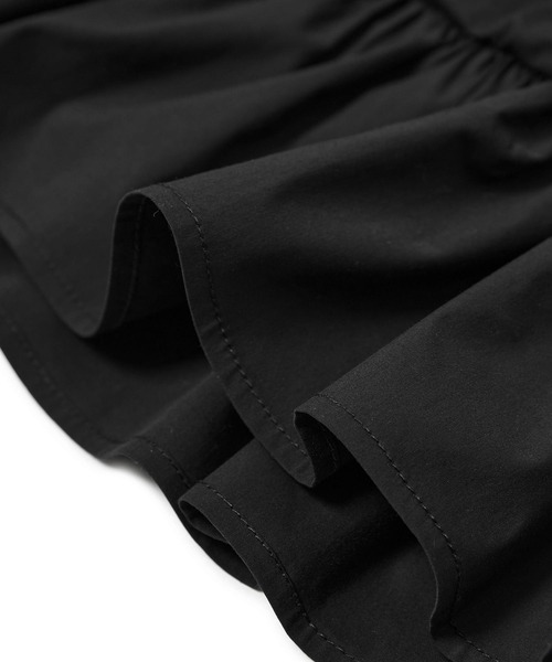 ADAM ET ROPE'（アダムエロペ）の「【サステナブル】・【定番】ペタルフリルブラウス（シャツ/ブラウス・レディース・サックスブルー/ブラック/ホワイト・FREE）」の10枚目の写真