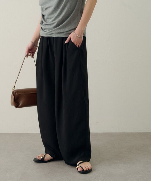DISCOAT(ディスコート)の「【Noka/WEB限定】ヨウリュウワイドパンツ(その他パンツ・レディース・ブラウン/ブラック/アイボリー/ブラック系その他・FREE)」の16枚目の写真