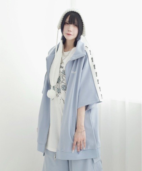 Whinny（ホワイニー）の「Whinny/カリスマやんちゃジャージ（その他アウター・レディース・ブラック/ホワイト/サックスブルー・FREE）」の18枚目の写真