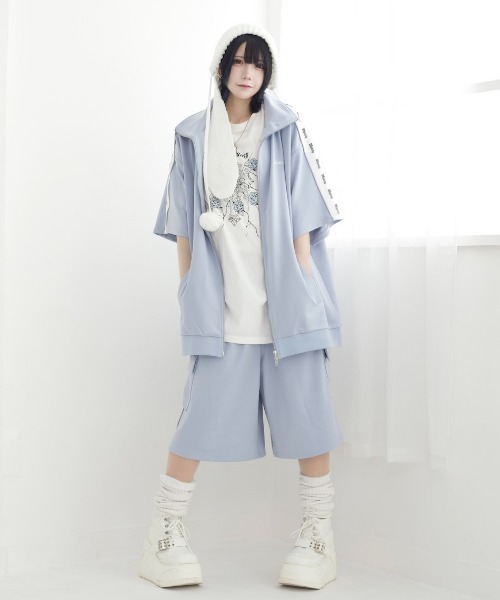 Whinny（ホワイニー）の「Whinny/カリスマやんちゃジャージ（その他アウター・レディース・ブラック/ホワイト/サックスブルー・FREE）」の17枚目の写真