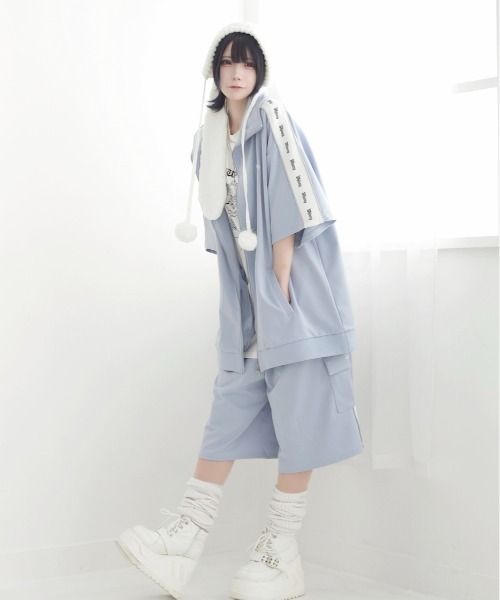 Whinny（ホワイニー）の「Whinny/カリスマやんちゃジャージ（その他アウター・レディース・ブラック/ホワイト/サックスブルー・FREE）」の16枚目の写真