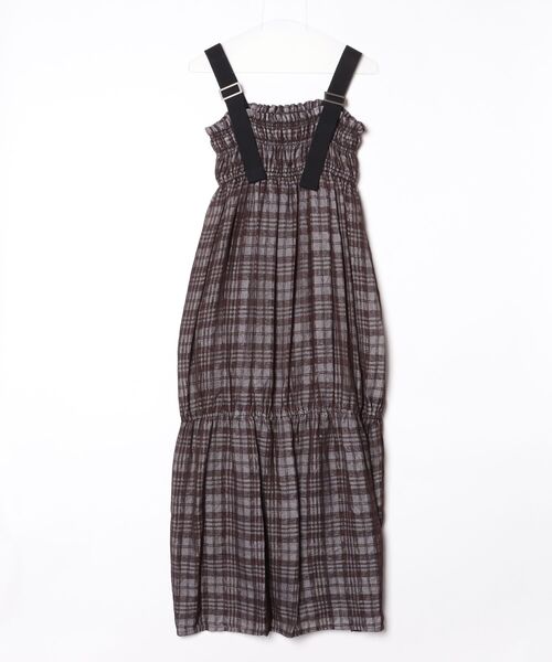 TODAYFUL(トゥデイフル)の「Check Jacquard Dress 12610301(ワンピース・メンズ・ライトグリーン/ブラウン・36/38)」の1枚目の写真