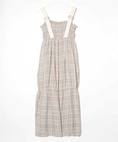 TODAYFUL(トゥデイフル)の「Check Jacquard Dress 12610301(ワンピース・メンズ・ライトグリーン/ブラウン・36/38)」の2枚目の写真