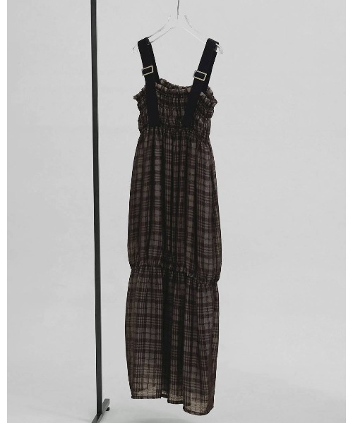 TODAYFUL（トゥデイフル）の「Check Jacquard Dress 12610301（ワンピース・レディース・ライトグリーン/ブラウン・36/38）」の12枚目の写真