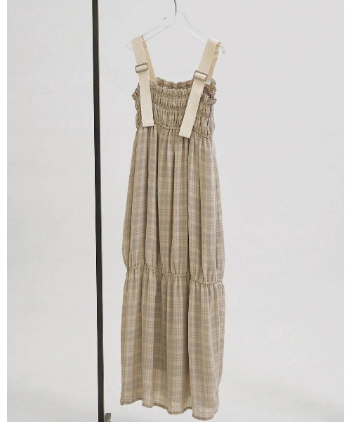 TODAYFUL（トゥデイフル）の「Check Jacquard Dress 12610301（ワンピース・レディース・ライトグリーン/ブラウン・36/38）」の13枚目の写真