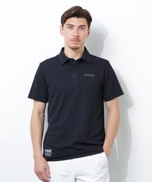 【PING APPAREL】スーパーシェルター06半袖ポロシャツ <GOLD> (MENS)