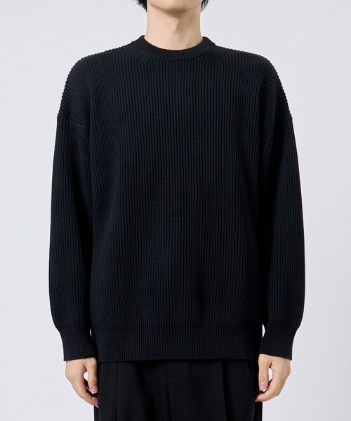 N.HOOLYWOOD(N.ハリウッド)の「【N.HOOLYWOOD】CREWNECK KNIT(ニット/セーター・メンズ・ブラック・38/36)」の7枚目の写真