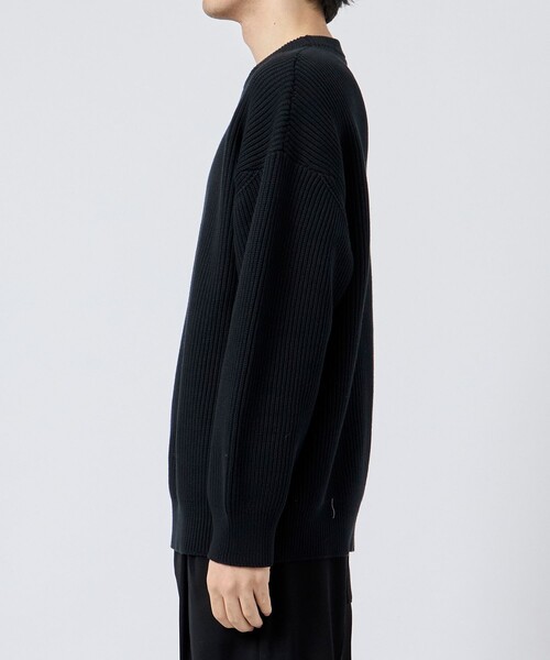 N.HOOLYWOOD(N.ハリウッド)の「【N.HOOLYWOOD】CREWNECK KNIT(ニット/セーター・メンズ・ブラック・38/36)」の8枚目の写真